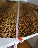 Vintage LizWear Leopard Print Blouse | 100% Rayon | Size Medium | 90s Animal Print Top