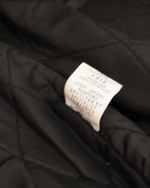 Vintage Black Genuine Leather Moto Jacket — Echtes Leder Asymmetric Zip Biker Jacket Lace-Up Sides