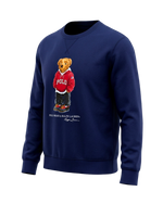 Polo Ralph Lauren Polo Bear Crewneck Sweatshirt — Navy Blue Size M Vintage Graphic