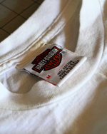 Vintage Harley-Davidson Mobile Bay Alabama Long-Sleeve Tee — 100% Cotton Made in USA Size M