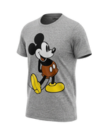 Disney Mickey Mouse Classic Graphic Tee — Gray Heather Official Disney Size M