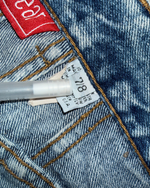 Vintage Ivy Wear High-Rise Mom Jeans | Made in USA | Indigo Denim | Size 7/8 | 90s Y2K