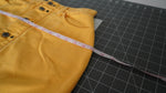 B.E.S.T Yellow Denim Button-Front Mini Skirt | Vintage Y2K Skirt | Size 5