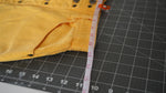 B.E.S.T Yellow Denim Button-Front Mini Skirt | Vintage Y2K Skirt | Size 5